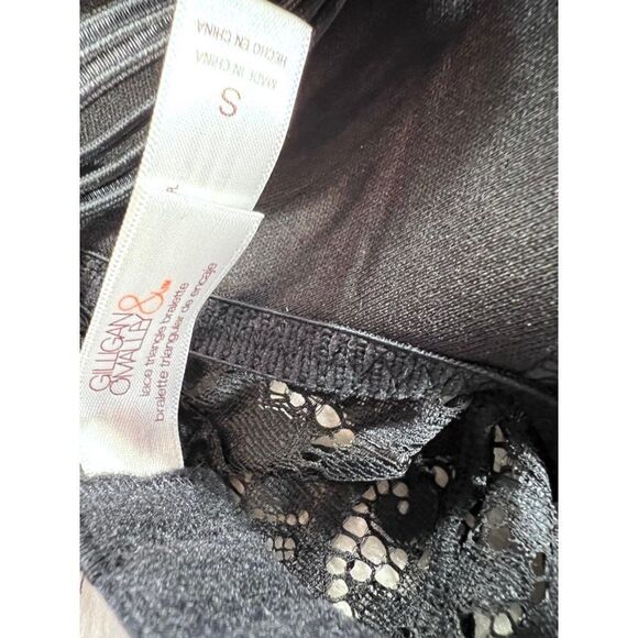 ‎Black Small Gilligan and O'Malley Bralette NWT - Picture 4 of 7